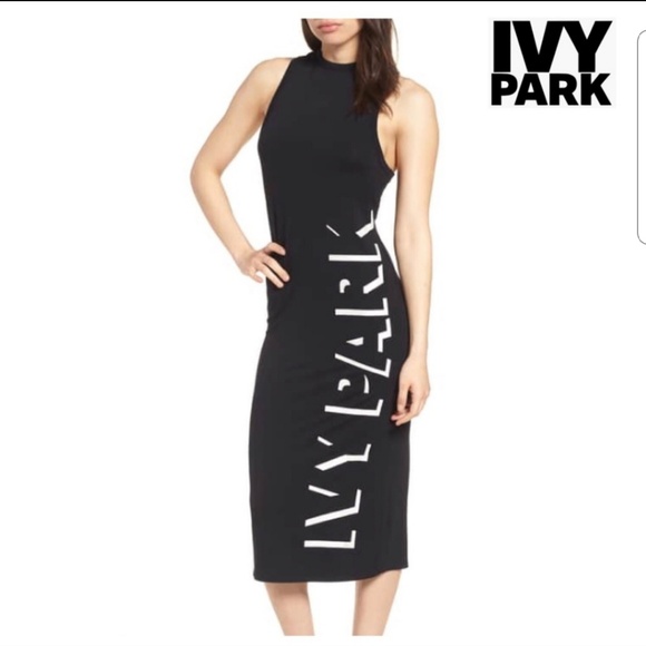 IVY PARK Dresses & Skirts - Ivy Park NWT Logo Tank Midi Dress Size XL